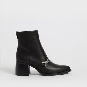 All Saints Rhye Calf Leather Ankle Boot